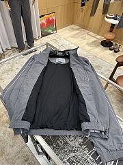 Balenciaga Logo Print Topstitched Sports Jacket - 5