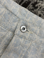 DIOR All-over Monogram Straight-Leg Jeans - 4