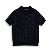 Gucci cotton silk jacquard polo shirt - 3
