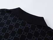 Gucci cotton silk jacquard polo shirt - 2