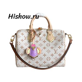 Louis Vuitton Speedy Bandoulière 25 Soft LV Crafty 26x9x15CM