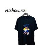Louis Vuitton Black Eruption Volcano T-Shirt - Since 1854 - 1