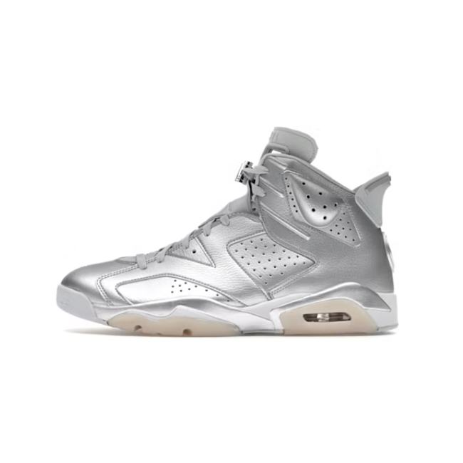 Air Jordan 6 Retro PSG Paris Saint-Germain Silver IQ5135-001 - 1