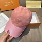 Louis Vuitton new original baseball cap pink - 5