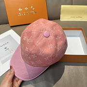 Louis Vuitton new original baseball cap pink - 3