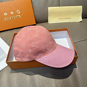 Louis Vuitton new original baseball cap pink - 2