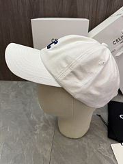 Celine Triomphe Richelieu Cap white - 5