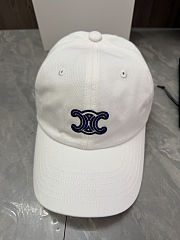 Celine Triomphe Richelieu Cap white - 2