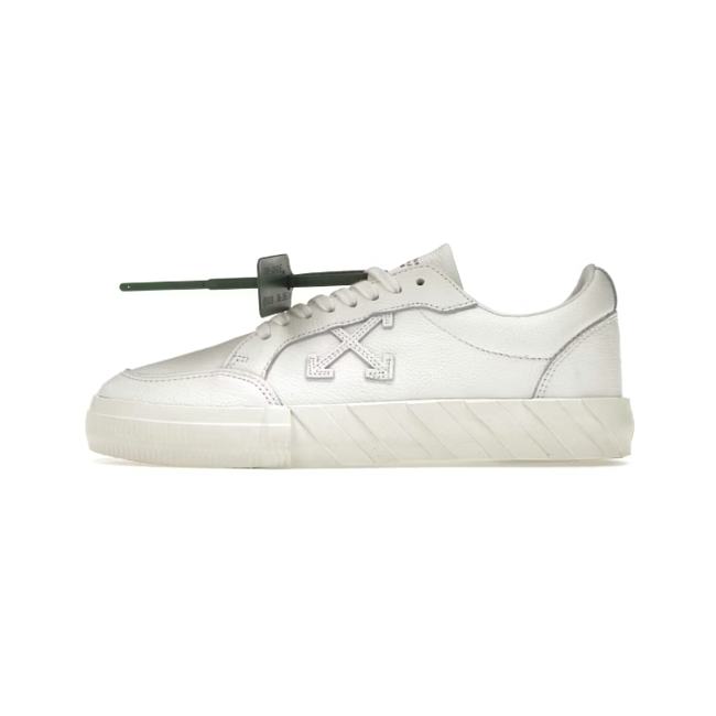 OFF-WHITE Vulc Low Leather White White SS22 OMIA085C99LEA0010100 - 1