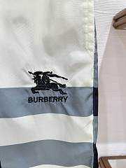 Burberry Check Silk Twill Shorts Cream - 6