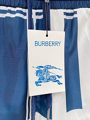Burberry Check Swim Shorts Navy - 5