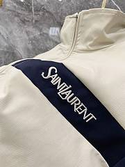 Saint Laurent Cotton Canvas Tracksuit Beige - 5