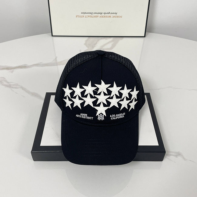 Amiri Stars Trucker Hat - 1