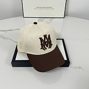 AMIRI MA Cotton Canvas Baseball Cap - 2