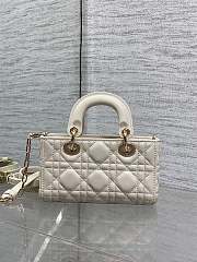 Dior Chalk White Mini Bag 16*5.5*10cm - 3