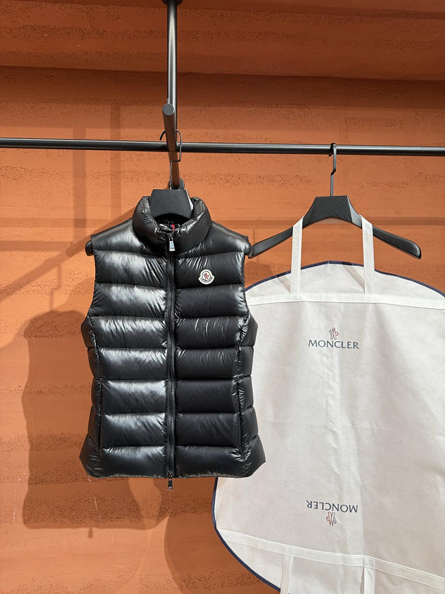 Moncler Shiny Down Vest - 1